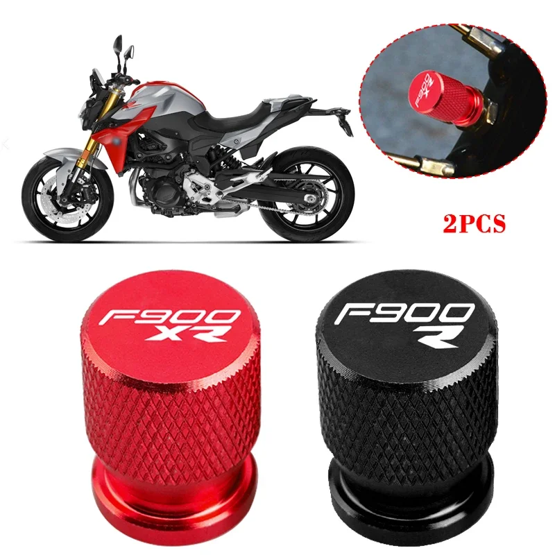 BMW F900R F900XR 오토바이 타이어 밸브 에어 포트 스템 커버 캡 플러그 CNC 액세서리 2개 세트 F 900 R F900 XR F 900XR f900r