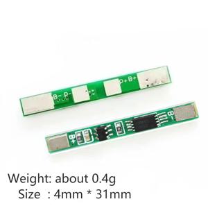 1PCS/5PCS/10PCS/LOT 1S 3.7V 3A 리튬 이온 BMS PCM 배터리 보호 보드 18650 리튬 이온 배터리용