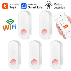 Tuya WiFi PIR 모션 센서 스마트 홈 인체 적외선 감지기 보안 스마트 라이프는 Alexa Google 홈과 함께 작동합니다.