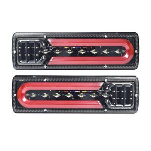 2개의 LED 미등, 방향 지시등, 브레이크등 및 후진등, 트럭, 버스, 트랙터, 화물차, 픽업트럭 및 RV에 적합