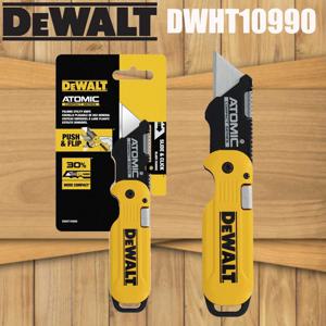 디월트 DWHT10990 유틸리티 나이프 아토믹 컴팩트 플립 폴딩 슬라이드 & 클릭 컴팩트 시리즈 DIY 실용 아트 나이프