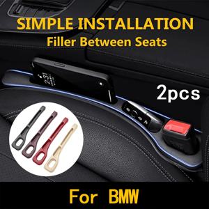 BMW E93 F10 F20 F30 F40 F15 F25 F26 F31 F49 F86 M3 M5 X5 차량용 시트 갭 필러 2개, 시트 사이 틈새 내부 장식