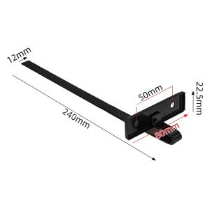 240mm 원형 톱 스케일 룰러 가이드 리프 펜스 7인치 전기 원형 톱 전동 공구 액세서리