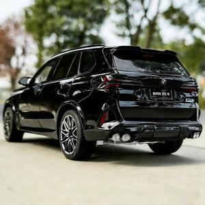 1:24 BMW X5M X5 SUV 합금 자동차 모형 다이캐스트 금속 오프로드 자동차 모형 고시뮬레이션 사운드 및 라이트 어린이 장난감 선물