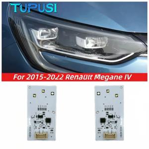 르노 메간 IV LED 주간 주행등 모듈용 발레오 헤드라이트 컨트롤 유닛용 화이트 DRL LED 285753299R 285759447R