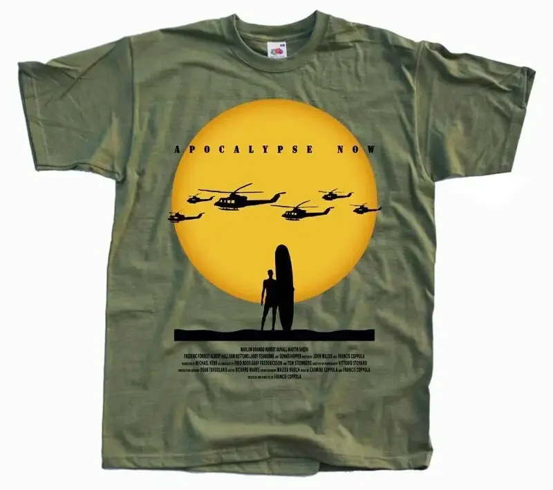 Apocalypse Now V37 포스터 남성 티셔츠 모든 사이즈 S 5XL