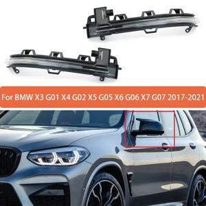 BMW X3 G01 X4 G02 X5 G05 X6 G06 X7 G07 2017-2021용 사이드미러 방향지시등, 후진 미러 엣지 라이트 63137441439