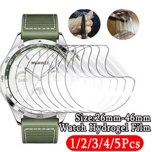 하이드로겔 필름 범용 라운드 시계 화면 보호 필름 1-5Pcs 26-46mm 29mm 30mm 31mm 32mm 33mm 34mm 35mm 36mm 37mm 38mm 39mm