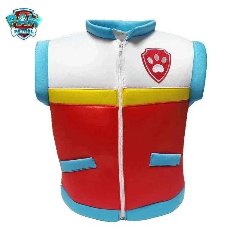 Paw Patrol 체이스 의상 영감을 받은 조끼 자켓 라이더 코스프레 복장 할로윈 파티 역할 놀이 의류 어린이를위한 애니메이션 선물