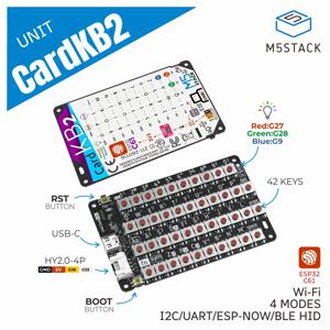 M5Stack 공식 CardKB2 키보드 유닛 (ESP32-C61)