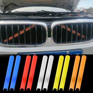 BMW F20 F21 F22 F23 F30 F31 F32 F33 F44 F45 1 2 3 4 시리즈 M 스포츠 프론트 키드니 그릴 커버 프레임 트림 스트립 스타일 스티커