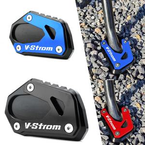 스즈키 VSTROM 800DE V-Strom 1000 1050 DL1000 V STROM 1000XT 1050XT DL1050 오토바이 CNC 사이드 스탠드 킥스탠드 확대 패드