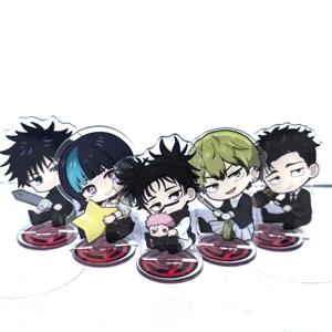 애니메이션 피규어 Jujutsu Kaisen 8cm Choso Zenin Naoya 나나미 켄토 미니 스탠드 아크릴 장식품 모델 컬렉션 인형 선물