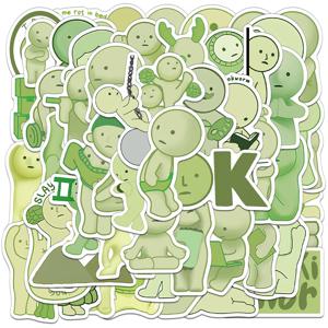54/108PCS 크리에이티브 스티커 장식용 물컵 노트북 휴대폰 케이스 스케이트보드 DIY 스티커
