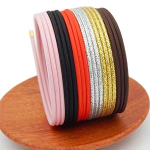 1PC 슬림 얇은 자기 로프 51cm 조정 가능한 여러 가지 빛깔의 코드 DIY 쥬얼리 액세서리 만들기 남여 팔찌 목걸이