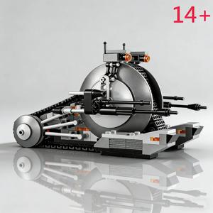 271PCS SF 군용 전투 워커 탱크 로봇 모델 세트 STEM DIY 조립 장난감 (성인 팬용)