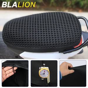 BLALION 오토바이 3D 메쉬 패브릭 미끄럼 방지 시트 패드 단열 에어 패드 커버 여름 통기성 충격 흡수 커버 네트