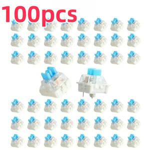 20/50/100pcs 3 핀 촉각 키보드 스위치 키보드 클리커 키 교체 스위치 교체 액세서리 용 플라스틱