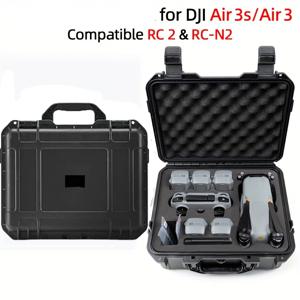 DJI Air 3/AIR 3 S 휴대용 하드 케이스 방폭 운반 상자 DJI RC 2/RC N2/RC N3 컨트롤러 액세서리용