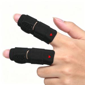 금속 없는 중간손가락, 검지손가락, 새끼손가락, 트리거핑거 교정용 조절 가능한 손가락 교정기/스플린트 (관절염, 건염용)