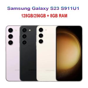 리퍼비시된 삼성 갤럭시 S23 5G 글로벌 버전 스마트폰, 6.1인치 AMOLED 디스플레이, 8GB RAM, 128/256GB 저장 공간, 스냅드래곤 8 Gen2 프로세서, NFC 기능, 정품 휴대폰