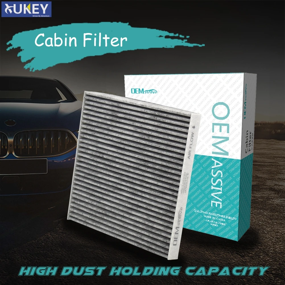 Jeep Cherokee KL용 자동차 활성탄 캐빈 에어컨 필터 68223044 AAK 68223044 AA 2014 2015 2016 2017 2018 2019
