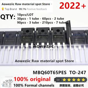 Aoweziic 2024+ 100% 신규 수입 원본 MBQ60T65PESTH MBQ60T65PES MBQ60T65 60T65PES 60T65 TO-247 IGBT 단일 파이프 60A 650V