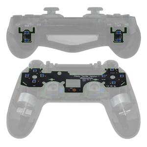 eXtremeRate 전체 촉각 Clicky 키트 얼굴 Dpad 버튼 Flashshot Stop 플렉스 케이블 마우스 클릭 키트(ps4 컨트롤러 CUH-ZCT2용)