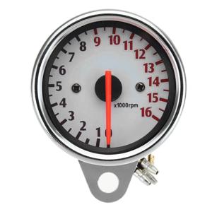 범용 방수 오토바이 속도계, 기계식 타코미터 게이지, 1, 2, 3 실린더, 12V, 16000 RPM, 2, 4 스트로크