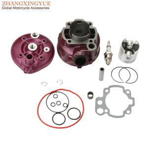 오토바이 49mm 90cc 빅 보어 실린더 키트 및 헤드, HM cree Baja RR Six Competiton Enduro Derapage SM 50cc LC 2T AM6 Minarelli