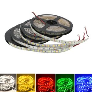 5V 12V 24V LED 빛 스트립 방수 SMD 5050 5M Ledstrip 5 12 24 V 볼트 RGB 테이프 LED 스트립 빛 방 침실 TV 백라이트