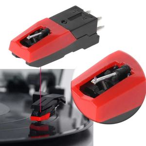 1pcs 턴테이블 범용 다이아몬드 카트리지 스타일러스 Lp 비닐 축음기 축음기 레코드 플레이어 Hi-Fi 바늘 액세서리