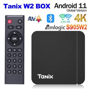 Tanix 듀얼 와이파이 스마트 TV 박스, 안드로이드 11, 100M BT TVBOX, 4K 미디어 플레이어 셋톱 박스, VS TX3 미니, Amlogic S905W2, 2G, 16G, 2.4G, 5G