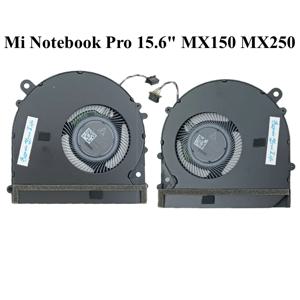 샤오미 Mi 노트북 프로 15.6인치 MX150 MX250 MX350용 CPU GPU 냉각 팬 181501 -AD 컴퓨터 쿨러 라디에이터 ND55C05 ND75C07-19E14