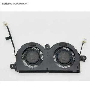 Dell XPS 13 9370 P82G001 0980WH 980WH 용 ND55C19 DC05V 0.40A -16M01 3.4CFM 용 새 노트북 CPU 냉각 팬