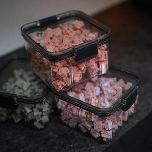 Keebox 키보드 스위치 컨테이너 보관함 기계식 키보드 용 PET 스위치 상자 460ml 970ml 1300ml Keycaps 보관함