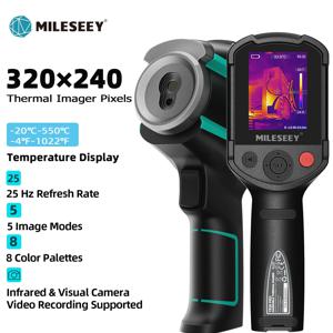 MILESEEY TR256E /B 업그레이드된 열화상 카메라 320x240 비디오 녹화 기능이 있는 열화상 카메라, 수리, PCB, 흰개미 탐지용