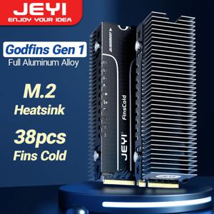 JEYI M.2 SSD 히트싱크, 튼튼한 알루미늄 대류 방열판, NVME NGFF 쿨러 패시브 히트싱크 (핀 포함)-여신 1 세대