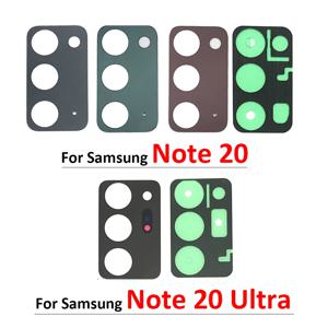 삼성 Note 20 Ultra 수리 부품 용 접착제가있는 카메라 유리 렌즈 후면 후면 카메라 유리 렌즈