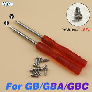 게임 보이 컬러 GBC 트라이 윙 나사 보안 스크루 드라이버 Nintend Advance GBA GB 컨트롤러 용 수리 게임 도구 키트 분해