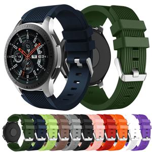 삼성 46mm/갤럭시 Watch3 45mm/기어 S3 프론티어, 화웨이용 스포츠 시계 밴드와 호환되는 20mm 22mm 실리콘 시계 스트랩