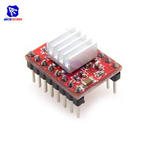 Arduino 3D 프린터 Reprap CNC 기계 또는 로봇공학용 방열판이 있는 A4988 스테퍼 모터 드라이버 모듈
