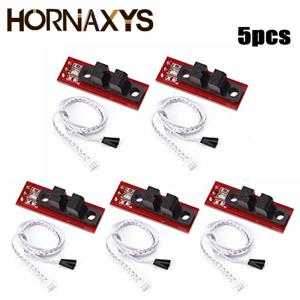 5pcs 광학 엔드 스톱 센서 광전자 제한 스위치 모듈 재현 광전 엔드 스톱 스위칭 3d 프린터 액세서리