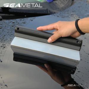 SEAMETAL 자동차 유연한 부드러운 실리콘 워터 와이퍼 자동차 창 청소 유리 스크레이퍼 편리한 스퀴지 자동 블레이드 깨끗한 긁는 도구
