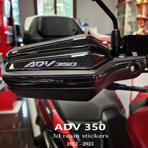 오토바이 3D 에폭시 스티커 보호 키트 탱크 패드 안티 스크래치 데칼 미끄럼 방지 혼다 ADV 350 ADV350 2022 2023