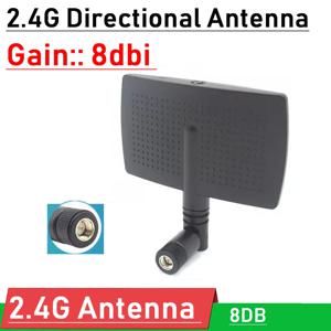 2.4GHZ WIFI 안테나 2.4G 지향성 평면 안테나 이득: WLAN 라우터용 8dbi SMA Bluetooth RF 전력 증폭기 안테나