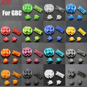 JCD 1세트 게임보이 컬러 버튼 쉘용 적합, GBC 컬러 버튼, GBC 게임 교체 버튼 키트 DIY 컬러