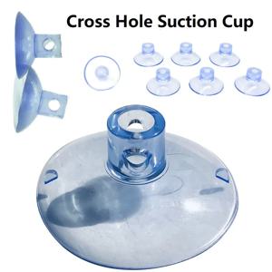 20/30/40mm 구멍이 있는 흡착컵 깃발 풍선 고양이 장난감용 흡착컵 유리 장식 웨딩카용 PVC 흡착패드