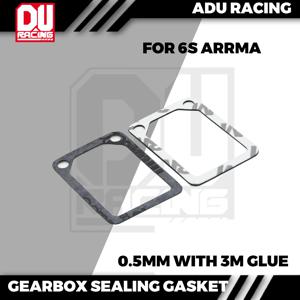 ARRMA 6S ARA311190용 3M 접착제가 포함된 ADU 레이싱 기어박스 씰링 가스켓