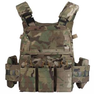전술 조끼 Ferro 플레이트 캐리어 V5 FCPC 군사 사냥 Airsoft 조끼 방탄복 휴대용 MOLLE 시스템 트리플 매거진 파우치
